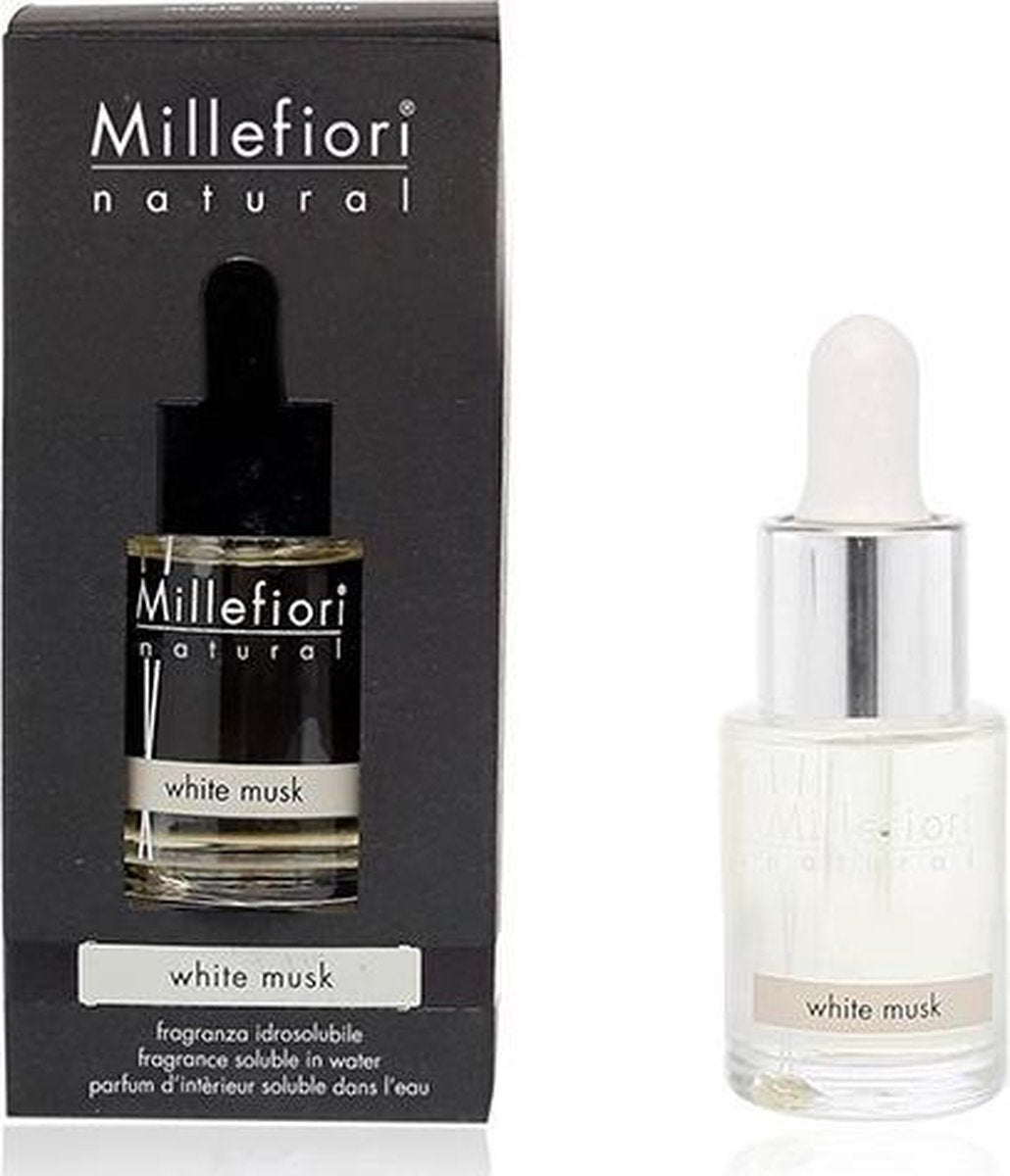 Millefiori Milano Waterdruppels 15 ml White Musk