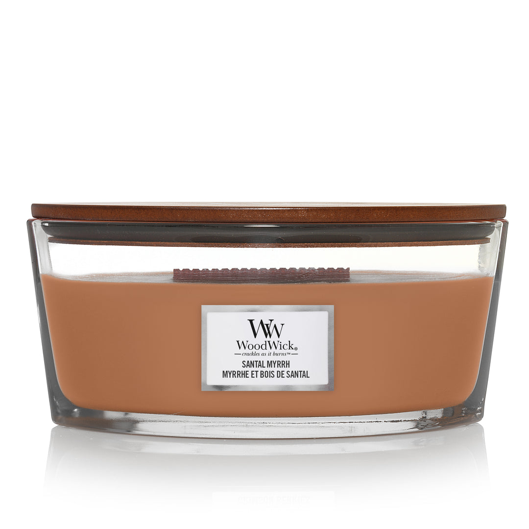 WoodWick Santal Myrrh Candle Ellipse