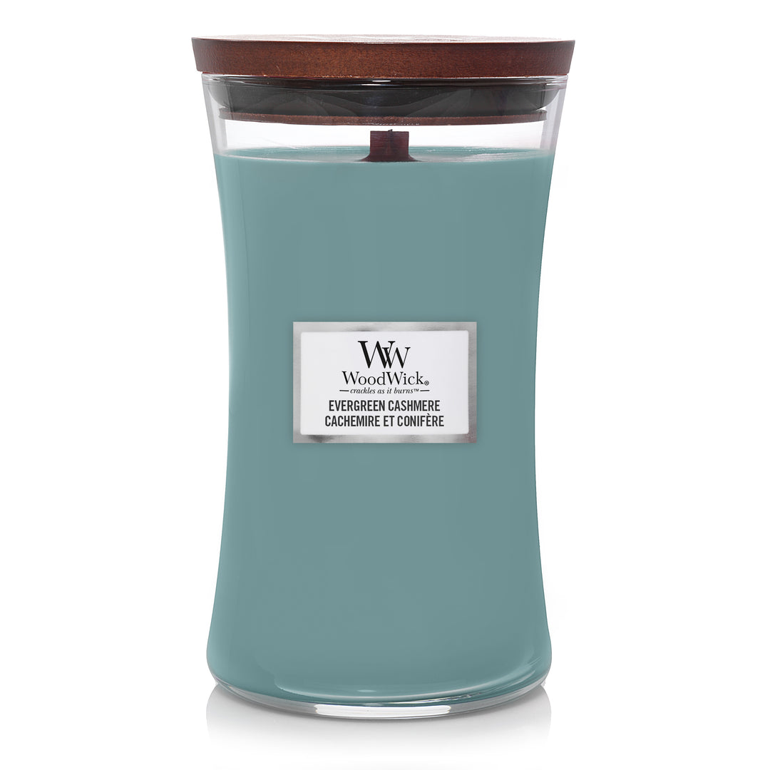WoodWick Evergreen Cashmere Candles Large