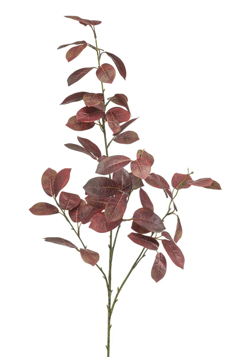 Kunstbloem Rhododendron spray burgundy H100