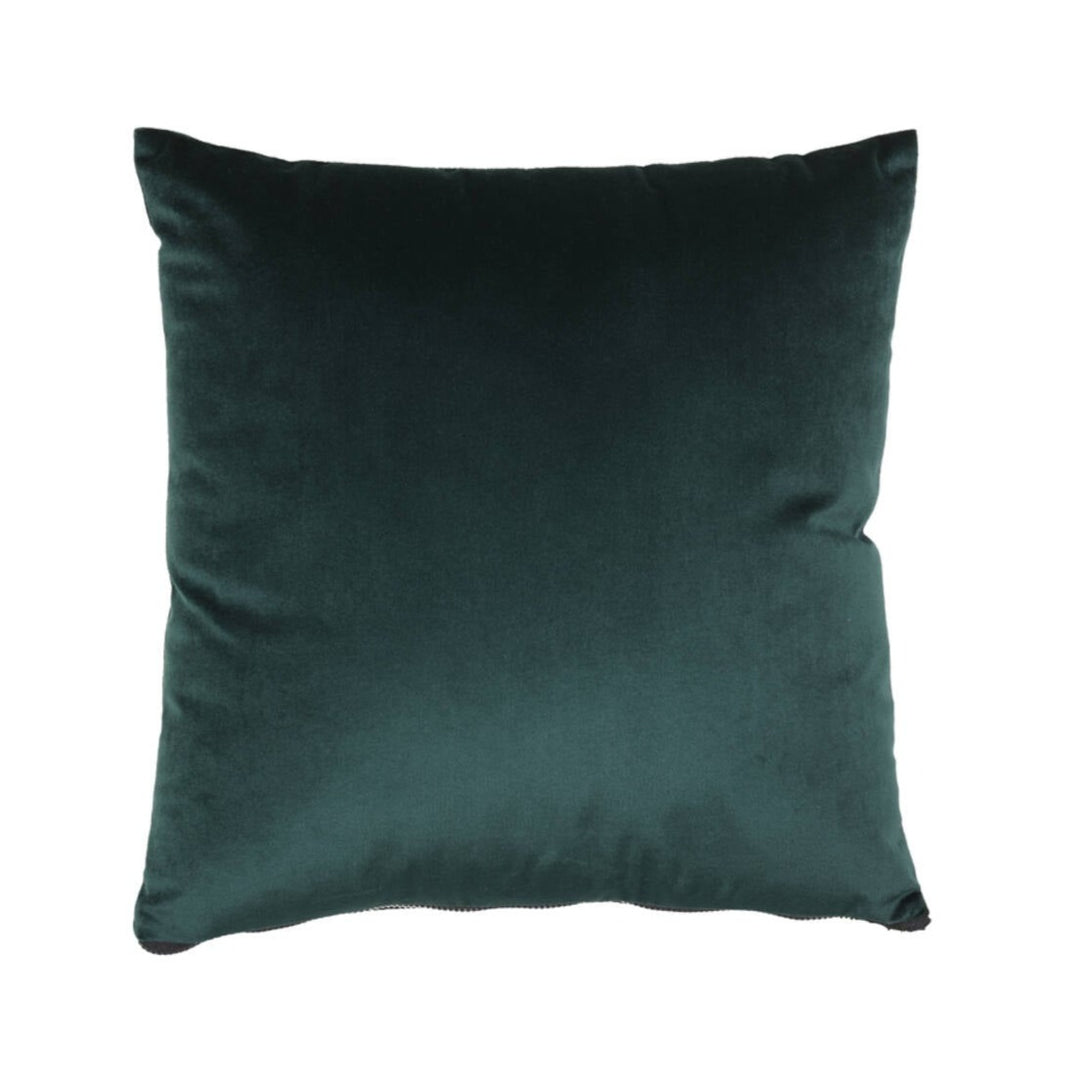 Slenders - Sierkussen Velvo Donker Groen Velvet 45x45 cm