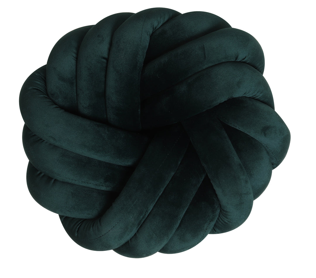 Slenders - Sierkussen Kiki Knoop Groen 33x33 cm