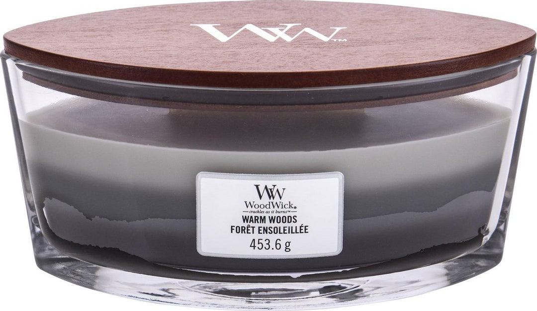 WoodWick Trilogy Warm Woods Candle Ellipse