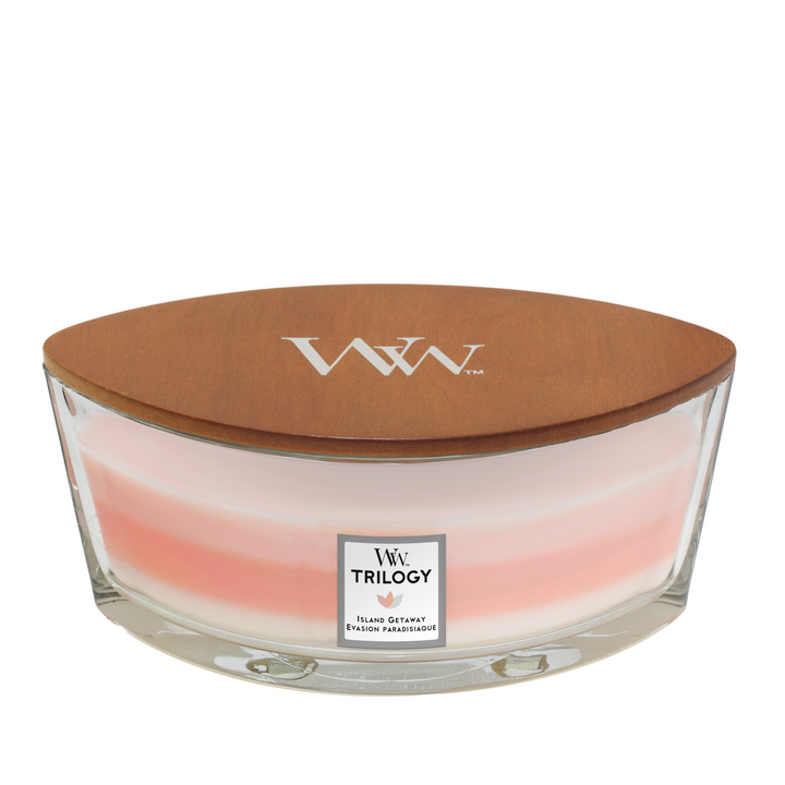 WoodWick Trilogy Island Getaway Candles Ellipse