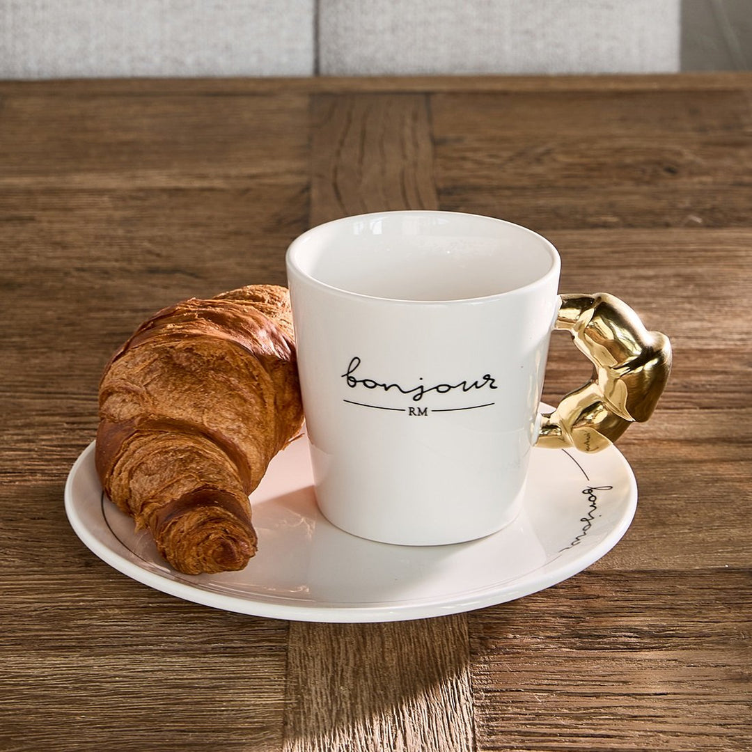 Rivièra Maison Bonjour Coffee Mug - Koffie mok