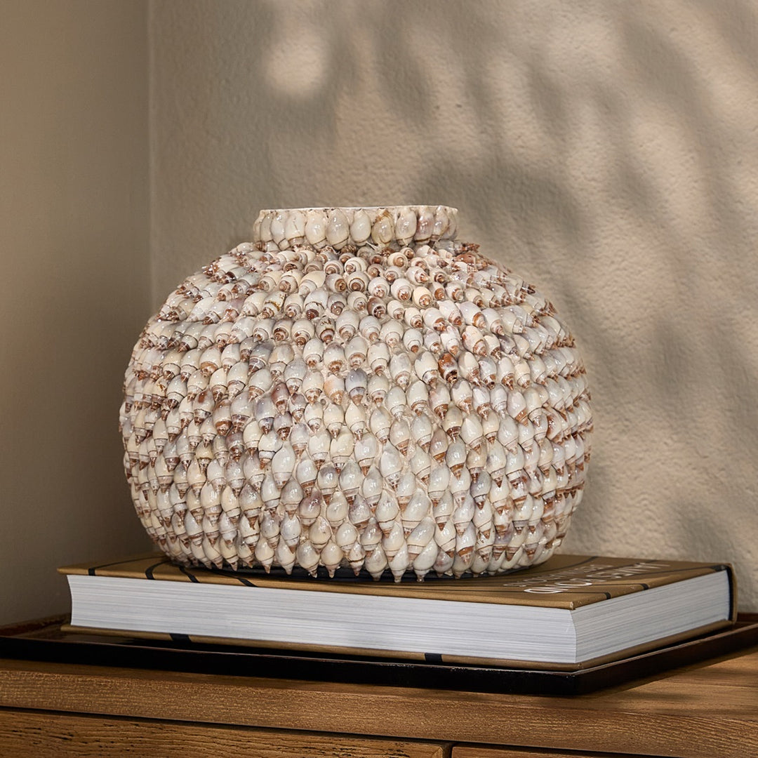 Rivièra Maison Bay View Shell Vase M - Bloemenvaas