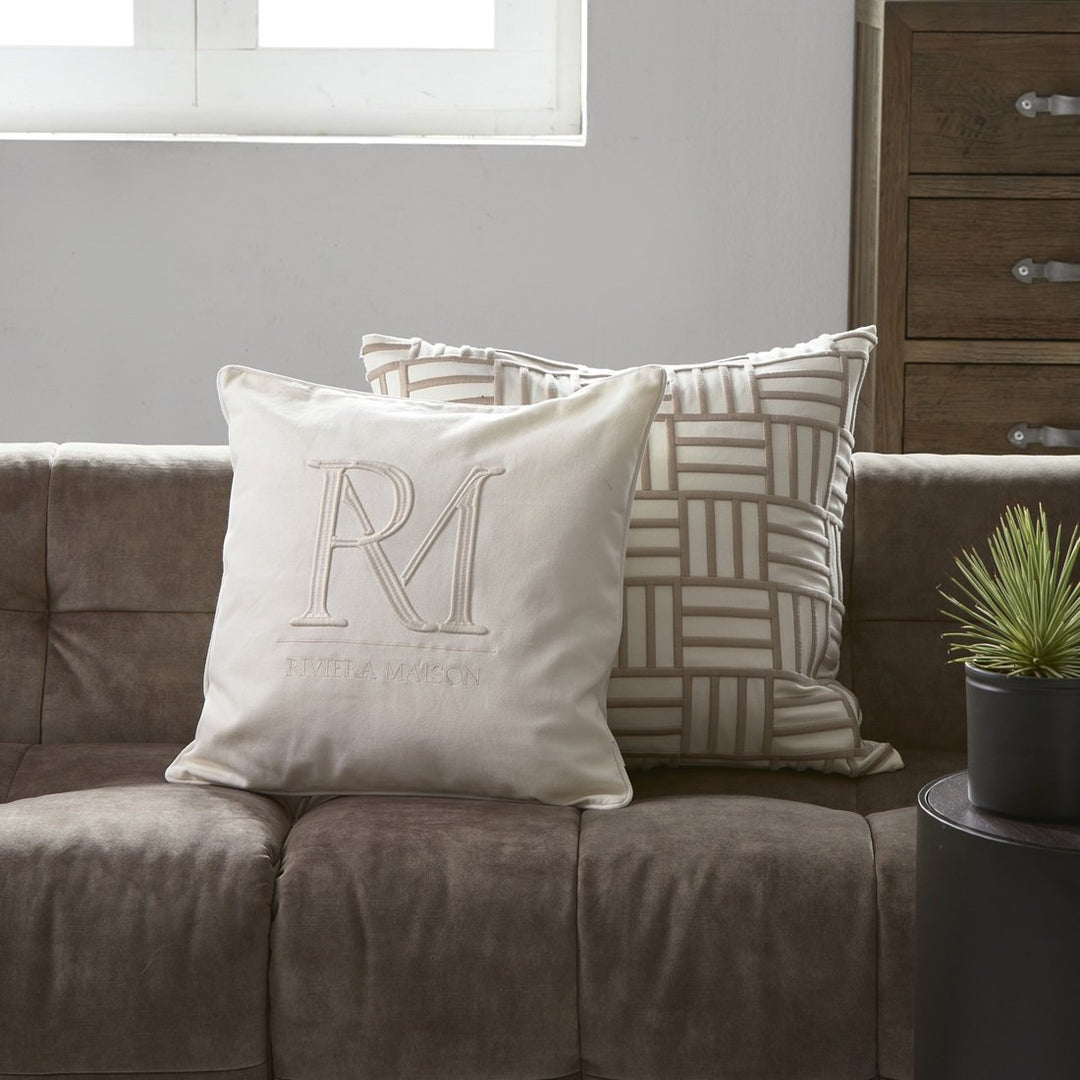 Rivièra Maison RM Monogram Pillow Cover 50x50