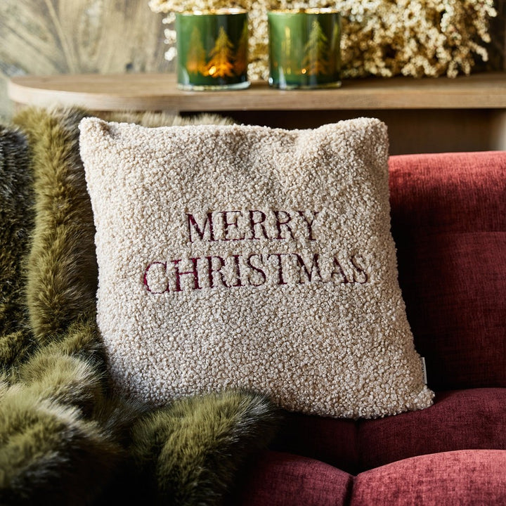 Rivièra Maison Sierkussen Merry Christmas Pillow Cover 50x50