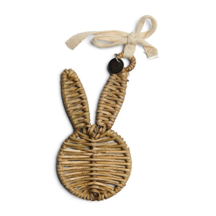 Rivièra Maison Rustic Rattan Easter Bunny Ornament - Paashanger