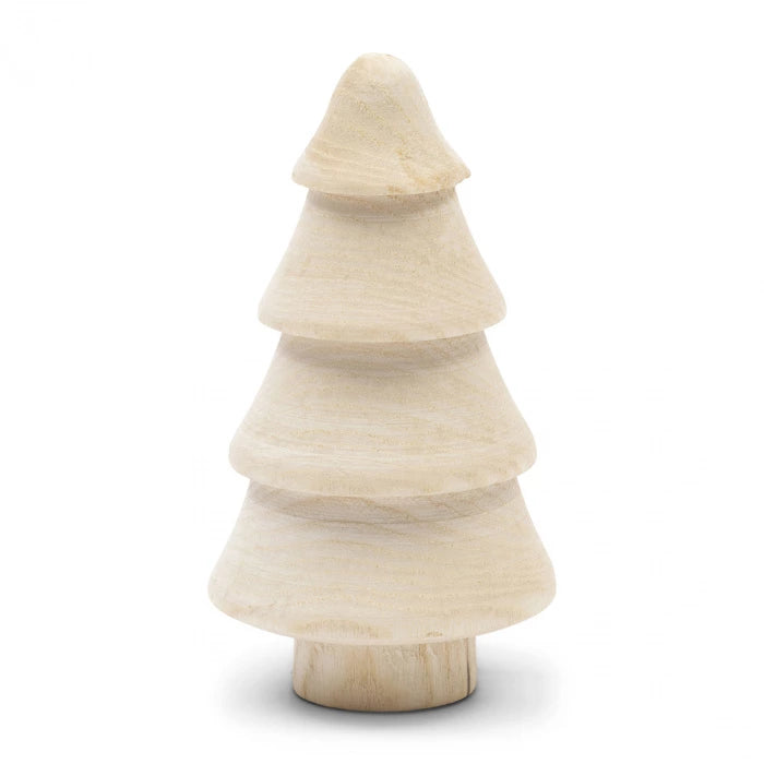 Rivièra Maison Whistler Wooden Decoratiebeeldje - Houten Kerstboom