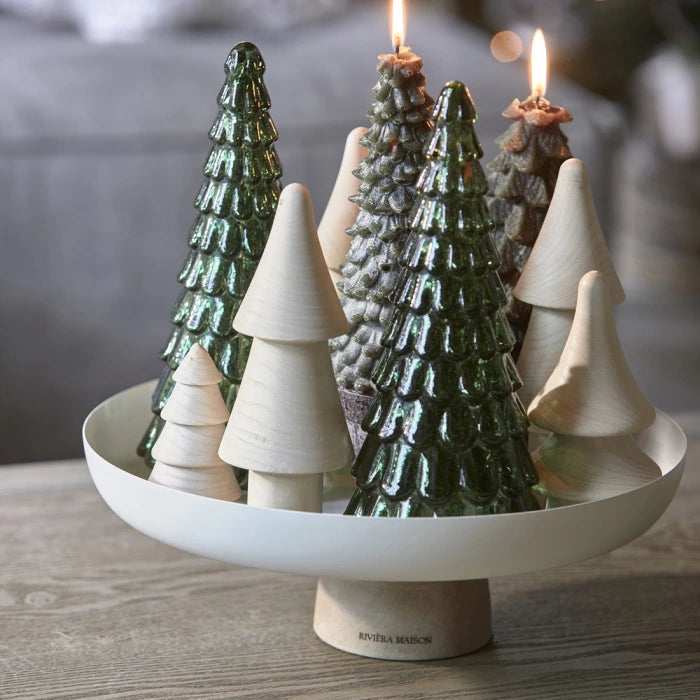 Rivièra Maison Whistler Wooden Decoratiebeeldje - Houten Kerstboom