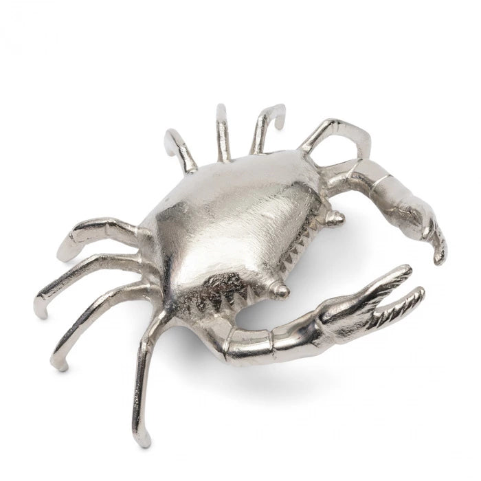 Rivièra Maison - Crab Zilver Decoratiebeeld - Krab