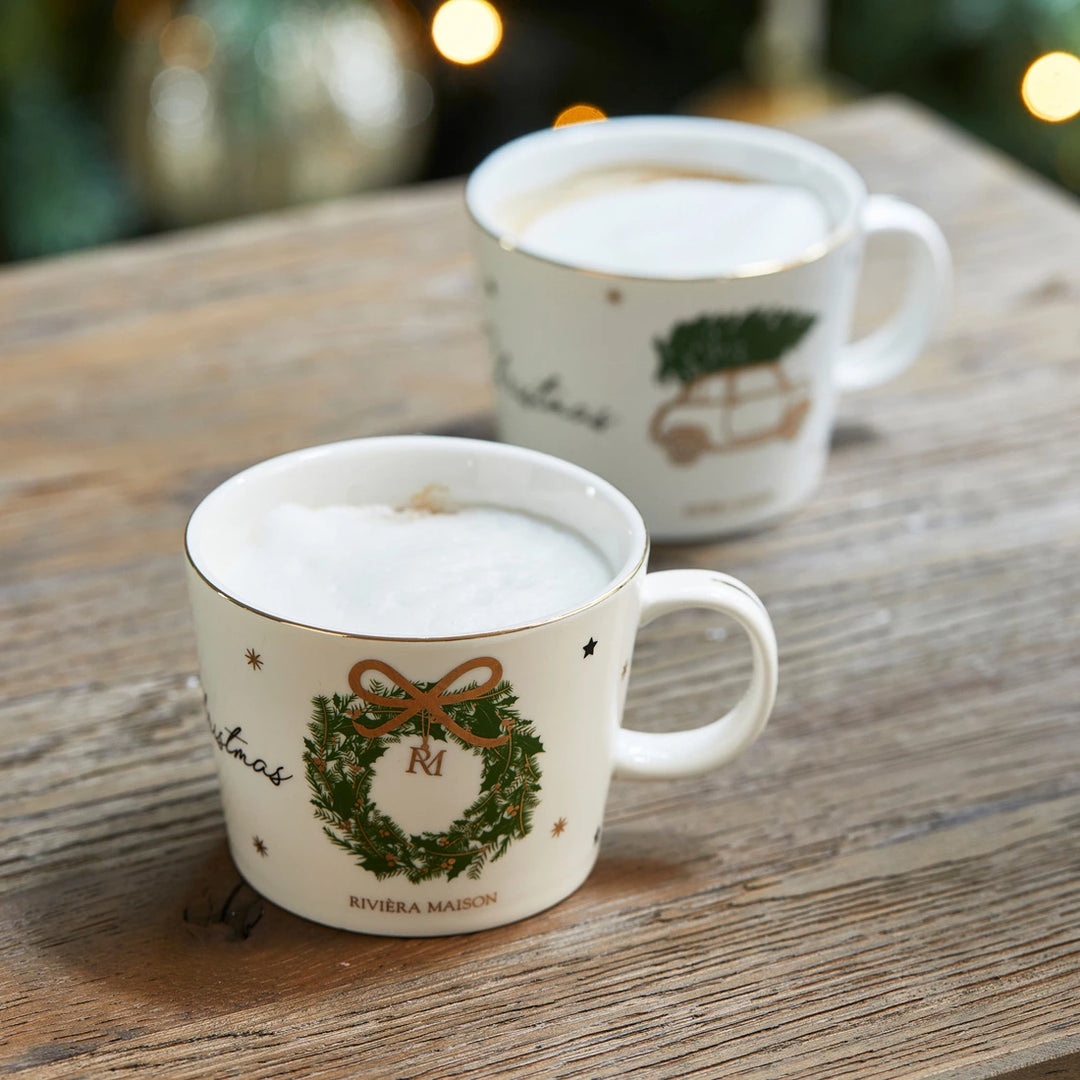 Rivièra Maison We Wish You A Merry Christmas Mug - Koffie mok