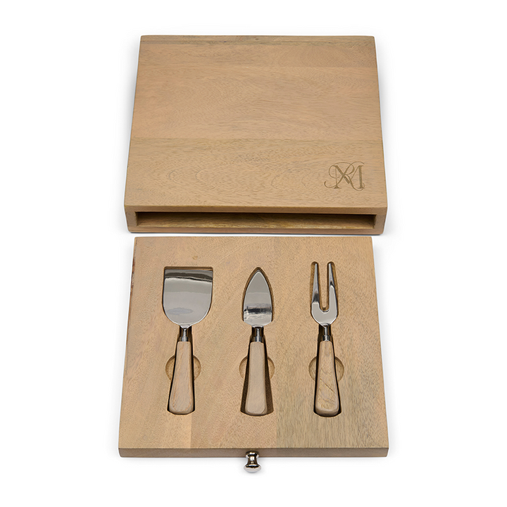 Rivièra Maison RM Cheese Board Set - Kaasplank mesjes