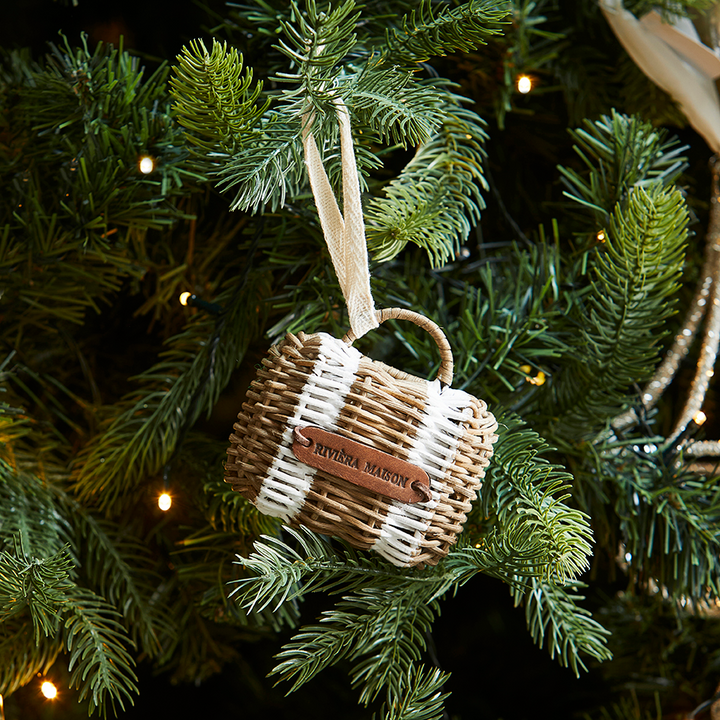 Rivièra Maison Rustic Rattan Suitcase Ornament