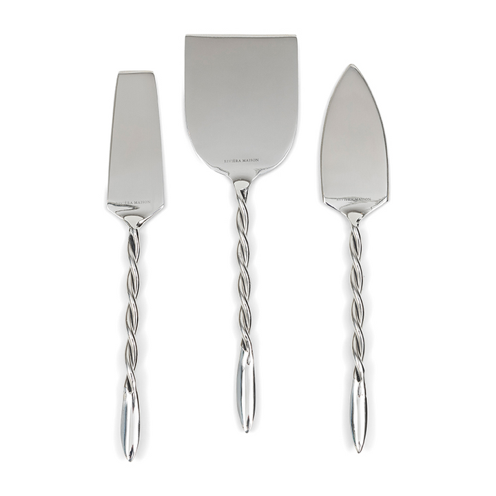 Rivièra Maison RM Twisted Cheese Knives set van 3 - Kaasmesjes