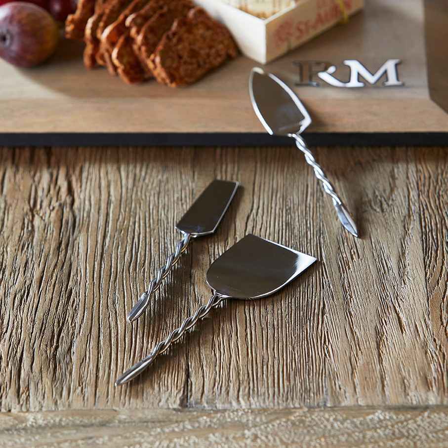 Rivièra Maison RM Twisted Cheese Knives set van 3 - Kaasmesjes