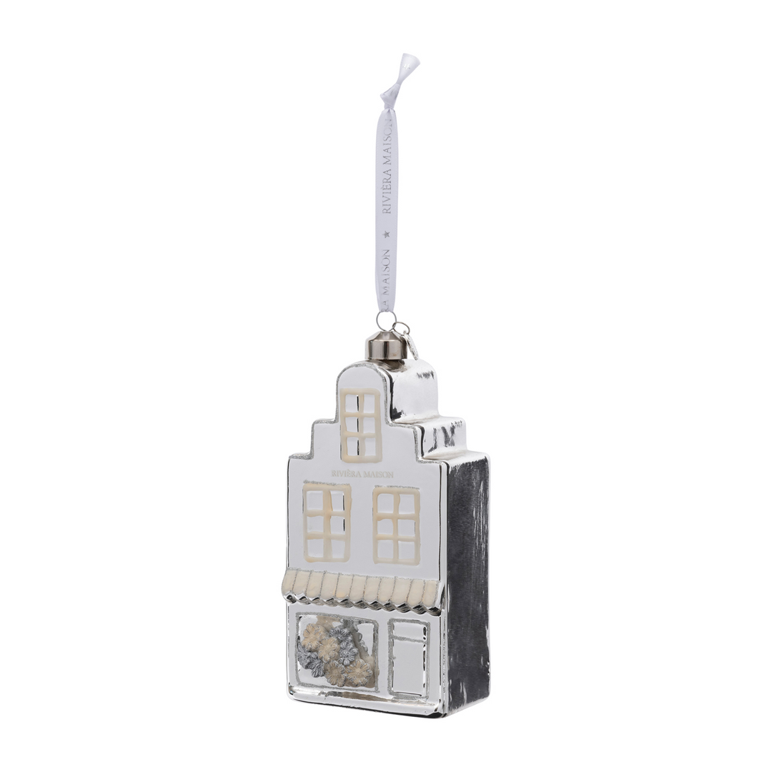 Rivièra Maison RM Limited Edition Flower House Ornament - Kerstornament