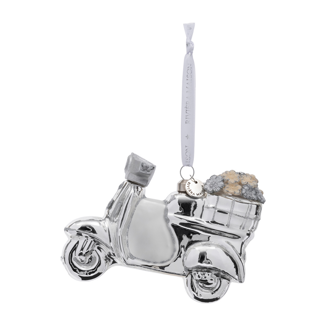 Rivièra Maison RM Limited Edition Flower Scooter - Kerstornament