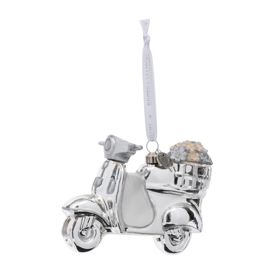 Rivièra Maison RM Limited Edition Flower Scooter - Kerstornament