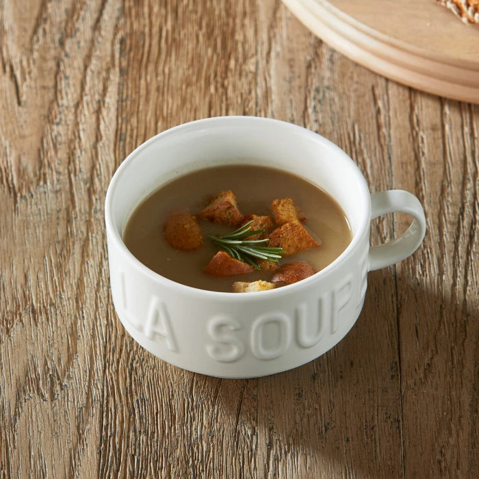 Rivièra Maison La Soupe Soepkom, wit