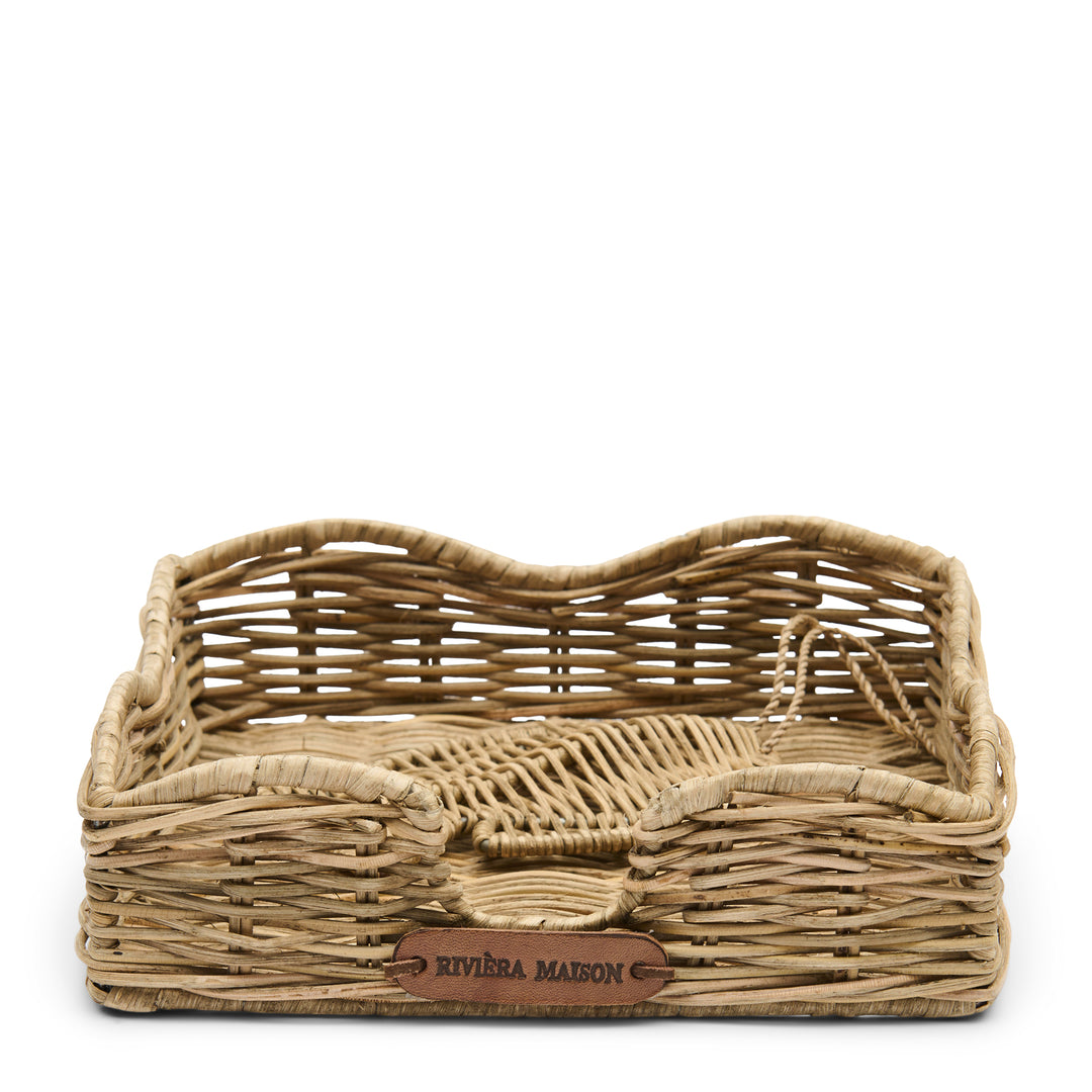 Rivièra Maison Rustic Rattan Fish servetten houder