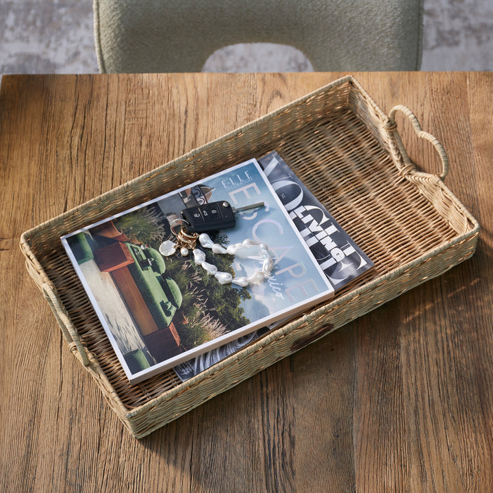 Rivièra Maison Rustic Rattan Happy Heart Tray Dienblad