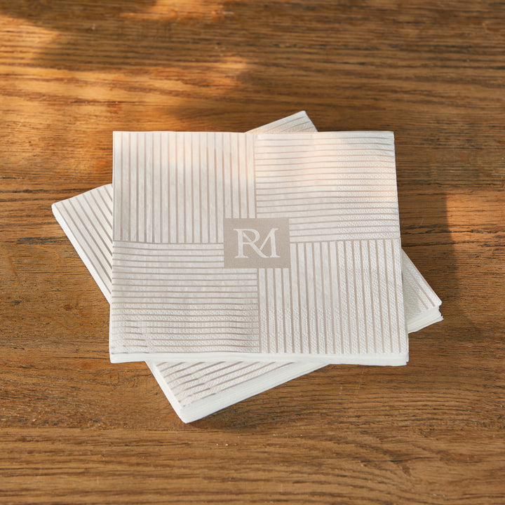 Rivièra Maison Stripe Avenue Paper Napkin servetten