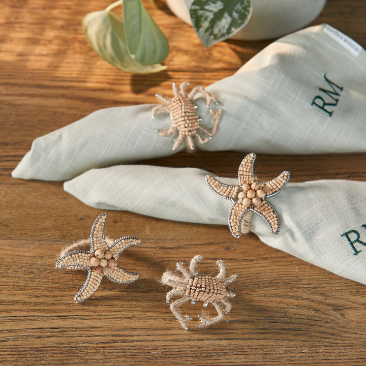 Rivièra Maison Sealife Napkin servetringen, set van 4