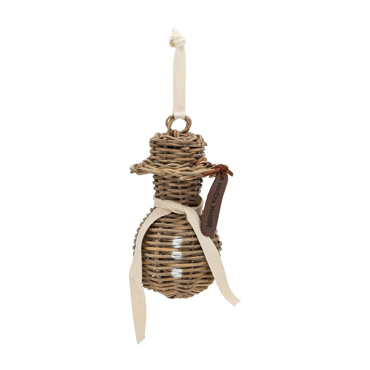 Rivièra Maison Rustic Rattan Snowman Ornament