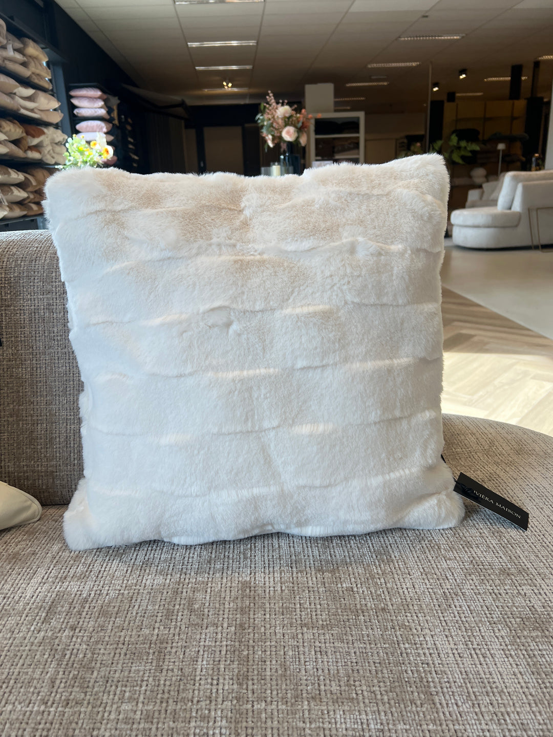Rivièra Maison Romolo Faux Fur Pillow Cover 50x50
