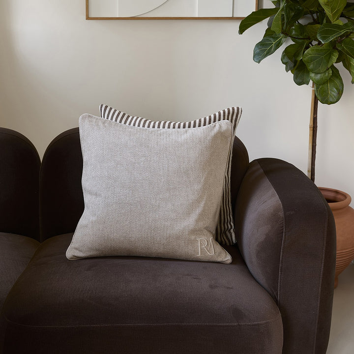 Rivièra Maison RM Orléa Pillow 50x50 taupe