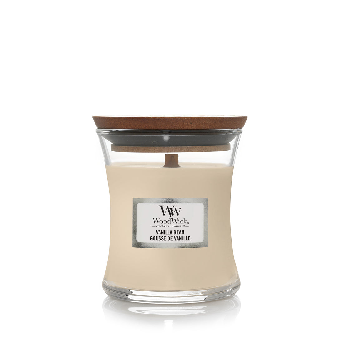 WoodWick Vanilla Bean candle Mini