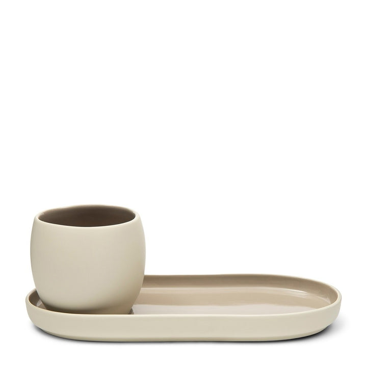 Rivièra Maison Clement Cup & Oval Saucer