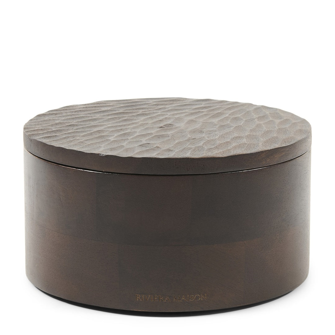 Rivièra Maison Banu Storage Box Round S - opbergdoosje