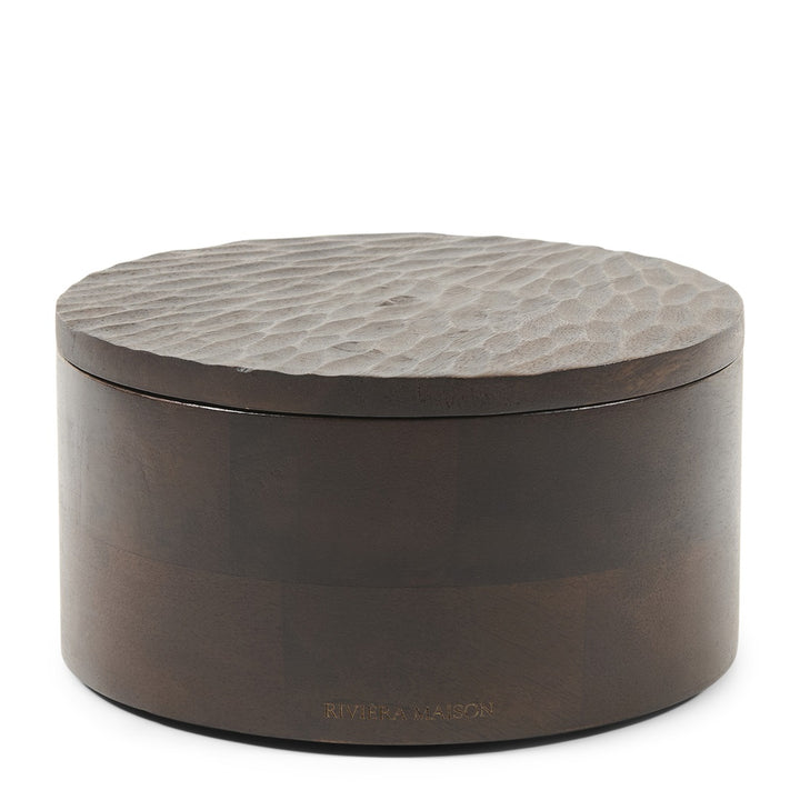 Rivièra Maison Banu Storage Box Round S - opbergdoosje