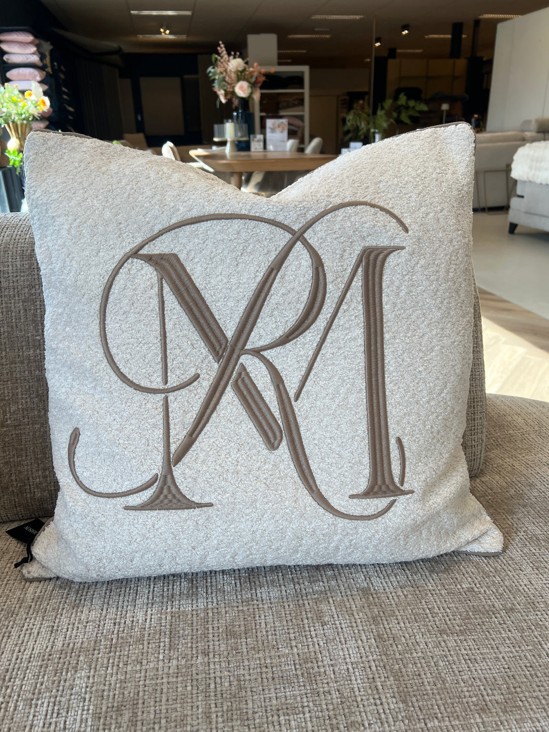 Rivièra Maison RM Bouclé Pillow Cover 60x60