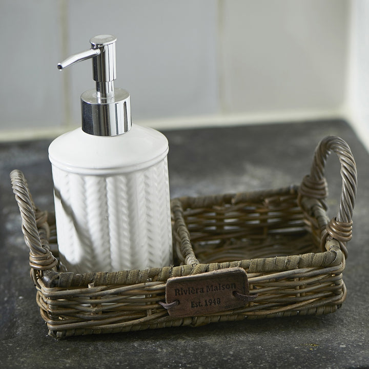 Rivièra Maison Rustic Rattan Soap Tray - Zeephouder