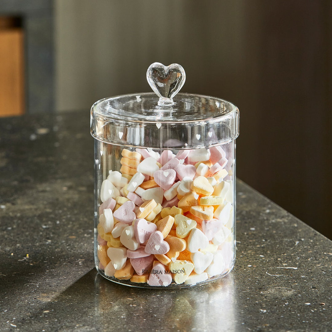Rivièra Maison Sweets Heart Storage Jar