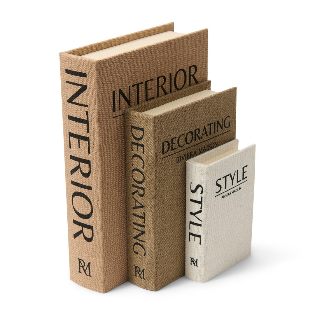 [Pre order] RM Interior Decorative Book Set of 3