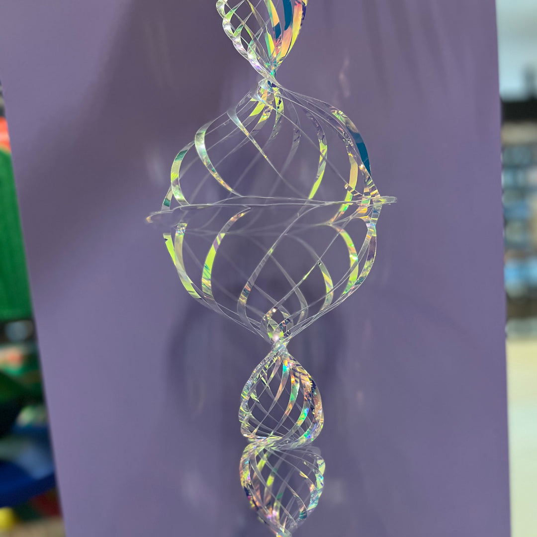 Pompon deco versiering regenboogkleurig folie slinger 360 cm