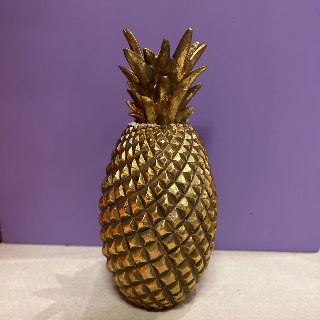 Kandelaar - Gouden ananas groot