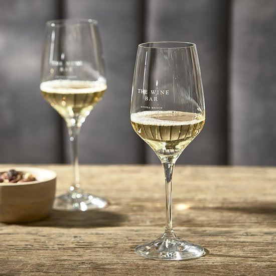 Rivièra Maison Wijnglas The Wine Bar White Wine Glass