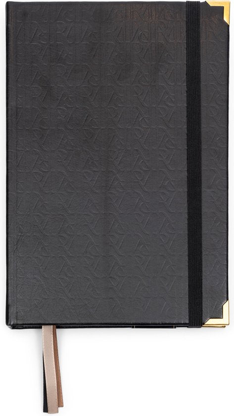 Riviera Maison Notebooks - Monogram Moments A5 Notebook - Zwart