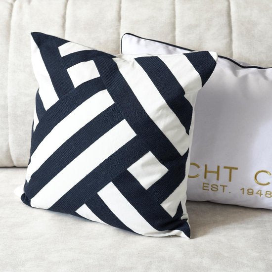 Rivièra Maison Yacht Club Graphic Pillow Cover