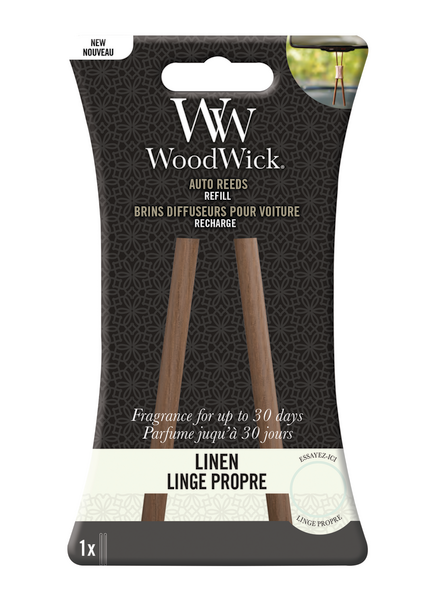 Woodwick Auto Reed Starter Kit Linen