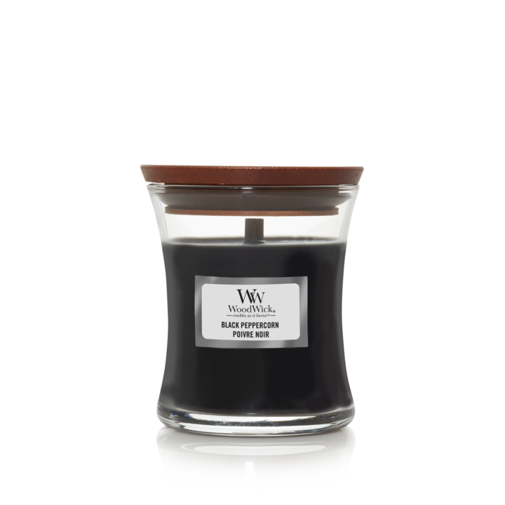 WoodWick Black Peppercorn Candle Mini