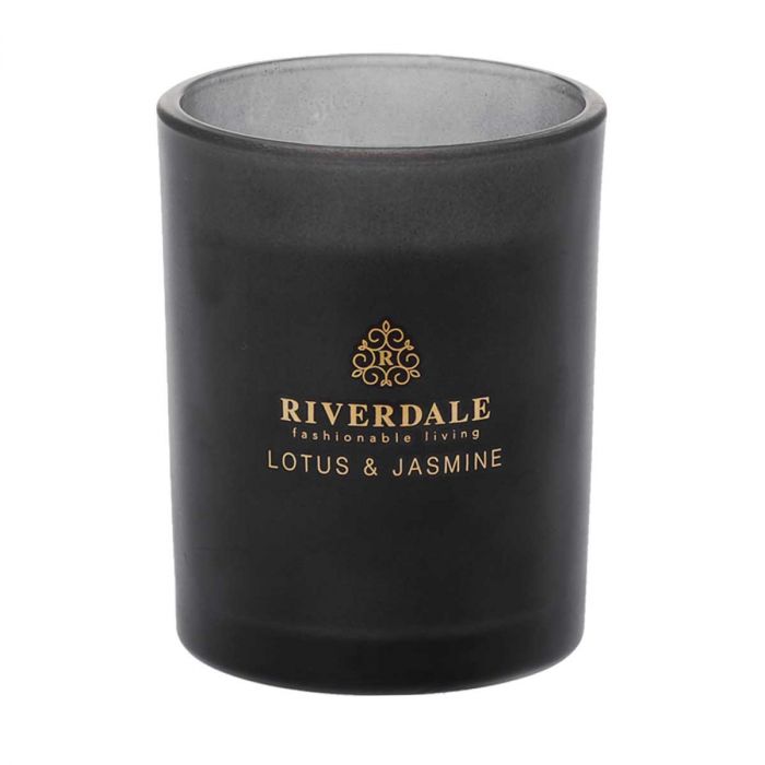 Riverdale Boutique Geurkaars in pot Lotus & Jasmine 10cm