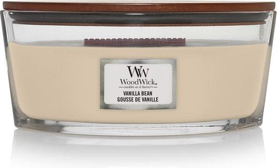 WoodWick Vanilla Bean candle Ellipse