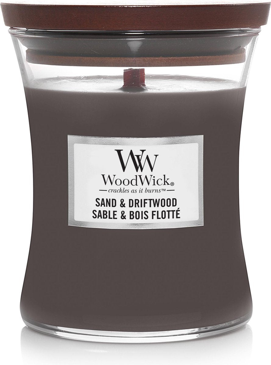 WoodWick Sand & Driftwood candle Medium